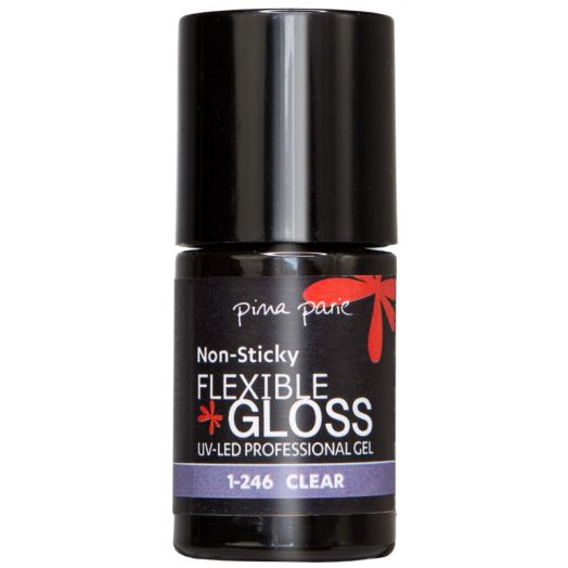 Flexible gloss clear